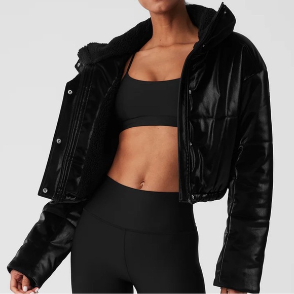 Alo Orion Cropped Puffer - Picture 2 of 5